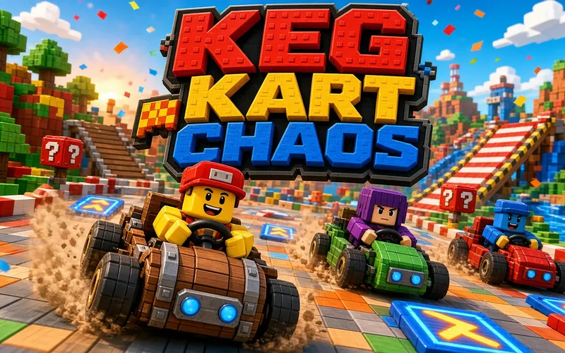 Keg Kart Chaos key art